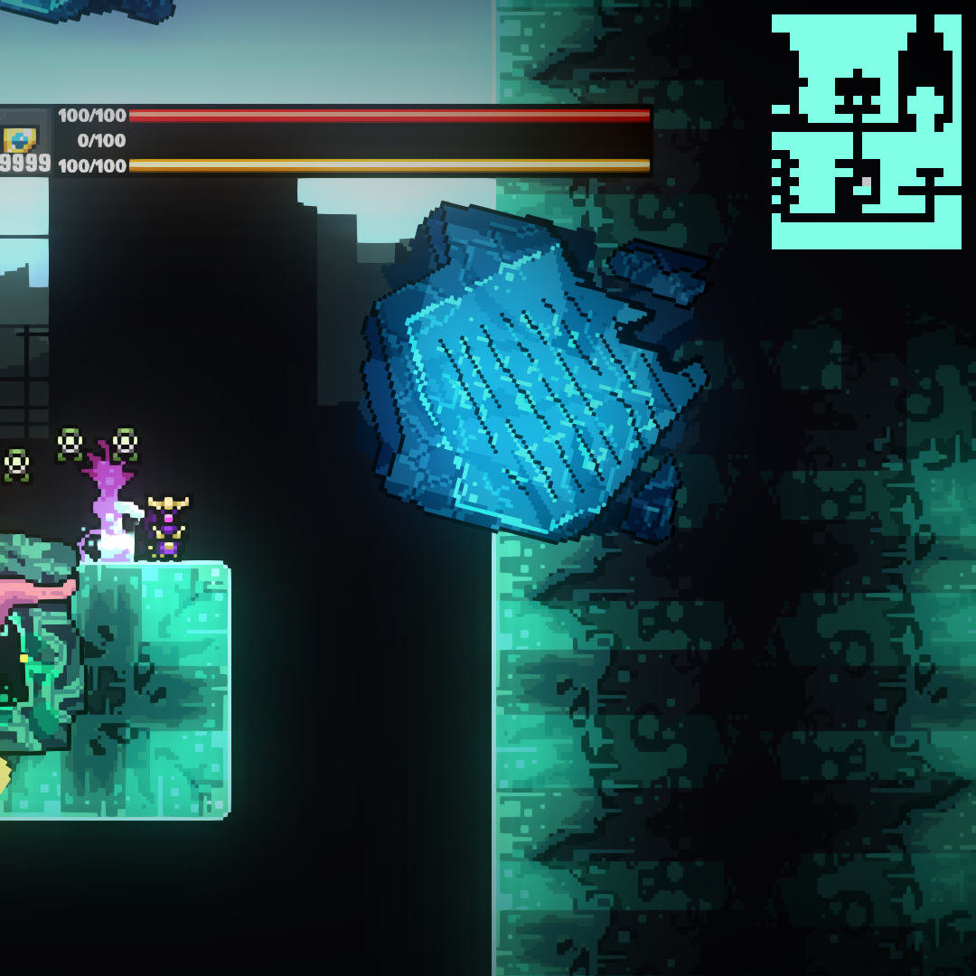 TerrainGenerators Mod and Minimap mod showing custom Cathedral generator